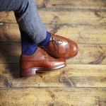 کفش چرم نفیس؛ قرمز طبیعی صنعتی 2 نوع جلو بسته باز
