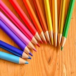 لوازم تحرير مداد رنگي؛ مخصوص نقاشان حرفه ای 2 جنس پلاستیکی کاغذ فشرده