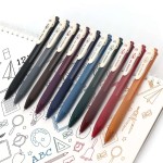 خودکار رنگی کالر پن؛ پلاستیکی 1.0 میلی متر خوش نویسی فلزی pen
