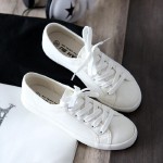 کفش اسپرت دخترانه بچه گانه سفید؛ پلاستیک 2 مدل ساده طرحدار