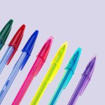 خودکار چهار رنگ بیک؛ پلاستیکی فلزی (مشکی آبی قرمز) روان نویسی