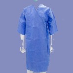 لباس بیمارستان برای سزارین؛ کلاسیک نخی ریون 3 رنگ صورتی آبی سبز اسپرت