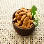 بادام کاغذی خام؛ ضد پیری کاهش استرس منگنز منیزیم almonds