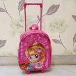 کیف چمدانی مدرسه دخترانه؛ دسته بلند 2 جیب کوچک بزرگ قابلیت کوله پشتی valise
