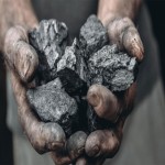 زغال سنگ حرارتی؛ تولید گرما برق سیاه تیره رنگ coal