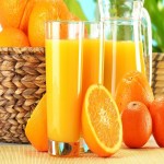 آب پرتقال شیشه ای؛ ضد عفونی کننده آرامش بخش ویتامین سی رنگ orange