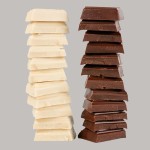 شکلات تخته ای شیری؛ کاراملی کلسیم 2 رنگ کرم مشکی کاکائویی Iran