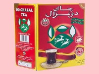 چای سیلان دوغزال؛ سبز سیاه تی بگ کارتنی قله بسته بندی (500 800) گرمی