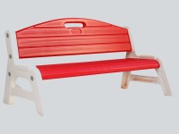 میز و صندلی پلاستیکی مهد کودک؛ چوبی فلزی (3 4) کیلو گرم قرمز آبی سفید