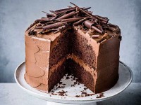 کیک شکلاتی یک کیلویی؛ اسفنجی فیلینگ موز گردو chocolate