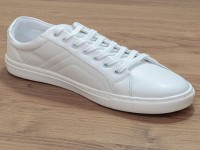 کفش مجلسی سفید مردانه؛ چرم طبیعی سایز (40 تا 44) کفی نرم