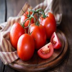 گوجه فرنگی رقم برنتا؛ قرمز گوشتی آبدار درشت tomato