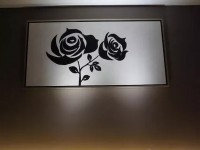 خرید تابلو گل رز نقره + بهترین قیمت