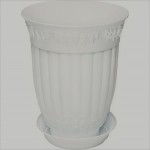 گلدان پلاستیکی سفید (White plastic vase) + قیمت خرید
