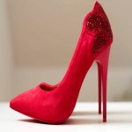 خرید کفش قرمز پاشنه بلند + بهترین قیمت