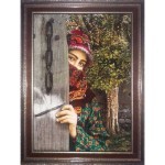 تابلو فرش عکس زن | خرید با قیمت ارزان