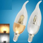 قیمت و خرید لامپ کم مصرف شمعی شفاف + فروش ارزان