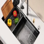سینک ظرفشویی آبشاری مشکی نانو همراه با توضیحات کامل و آشنایی
