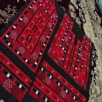 لباس بلوچی زنانه چابهاری اصیل قرمز در ایران کد 77