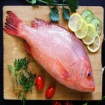 ماهی سرخو اصل تازه صید قلاب خلیج فارس کد87