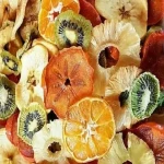 میوه خشک بدون افزودنی شکر و مواد شیمیایی
