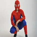 تن پوش لباس مرد عنکبوتی بچگانه سرهمی