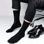 قیمت و خرید جوراب مردانه مشکی ساق بلند با مشخصات کامل