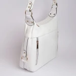 کیف چرم زنانه سفید همراه با توضیحات کامل و آشنایی