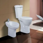 چینی بهداشتی تبریز؛ استحکام توالت (فرنگی ایرانی) رنگبندی مشکی سفید