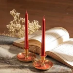 خرید و قیمت انواع شمع قلمی قرمز