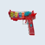 تفنگ اسباب بازی بزرگ؛ پلاستیکی 3 نوع ساچمه ای کلن مسلسل
