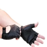 مشخصات دستکش چرم مردانه نیم انگشتی و نحوه خرید عمده