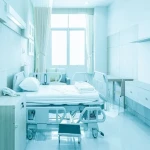 تخت بیمارستانی مکانیکی؛ اهرمی (ثابت چرخشی) تنظیم شیب سر مقاوم