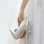خرید و قیمت کفش عروس پاشنه بلند سفید