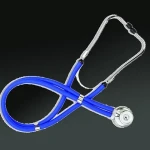 گوشی پزشکی stethoscope؛ فلزی پلاستیکی حساس 2 سر