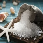 نمک دریایی تصفیه شده؛ خوراکی بلوری 3 نوع برفکی هاوایی هیمالیا