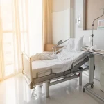تخت بیمارستانی صندلی شو؛ فلزی ضد پوسیدگی حفاظت بیمار اتومات