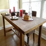 بهترین میز روستیک چوبی + قیمت خرید عالی