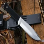 چاقو شکاری دراگون؛ تیغه لبه دار جنس فولادی کاربرد (برش شاخه شکار)