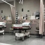 تخت خواب بیمارستانی تاشو؛ معمولی 2 مدل پایه چرخ دار hospital