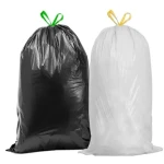 کیسه زباله بند دار garbage bag ضخیم مواد اولیه پلی اتیلن