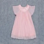 لباس نوزادی حریر؛ لطیف پنبه ای نخی 3 نوع (دکمه دار جلو باز زیپ دار)