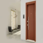 درب ضد سرقت ساده؛ چوبی فلزی ورقه فولادی مقاوم مناسب آپارتمان