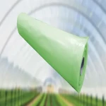 نایلون پوشش گلخانه؛ پلی اتیلن کوپلیمر کنترل دما 2 رنگ شفاف سبز