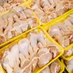 مرغ منجمد برای صادرات؛ درشت ریز (سالاد سوپ خورشت) پروتئین