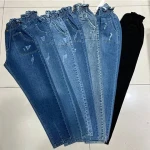 قیمت و خرید شلوار جین زنانه طرح دار + فروش ارزان