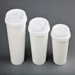ظروف یکبار مصرف لیوان؛ کاغذی پلاستیکی شفاف طرحدار (60 200) سی سی