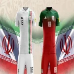 لباس تیم ملی ایران؛ سبز سفید قرمز (پیراهن گرم کن شرتک) سبک راحت