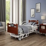 تخت بیمارستانی متحرک؛ آهنی قابل شستشو ارتفاع مشخص bed