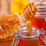 عسل گون کوهدشت؛ اسید فرمیک طبیعی شیشه ای کهربایی رنگ honey